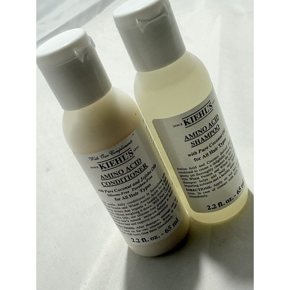 Kiehl's Amino Acid Shampoo 2.2 oz / 65 ml & Conditioner 2.2 oz / 65ml Duo